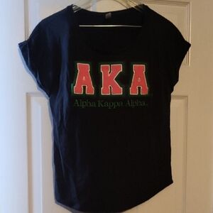 Alpha Kappa Alpha  Black T-Shirt